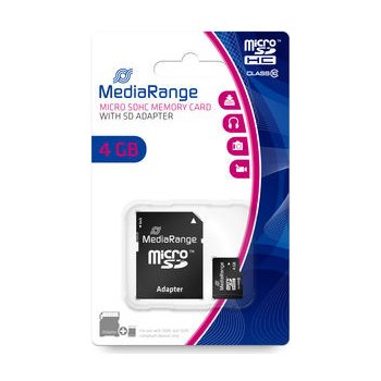 MediaRange microSDHC 4 GB MR956