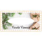 Dřevěný svět online Víko na kapesníky 24 x 12 cm Veselé Vánoce dárky – Zbozi.Blesk.cz