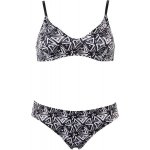 Axis Vzor dámské dvoudílné plavky černá – Sleviste.cz