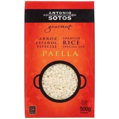 Antonio Sotos rýže na přípravu pokrmu Paella 0,5 kg – Hledejceny.cz