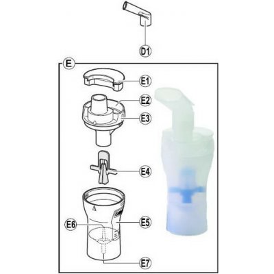 ND OMRON Nebulizační set NEB-NSET3-28 (9956268-9)pro OMRON NE-C28/C29/C30 – Hledejceny.cz