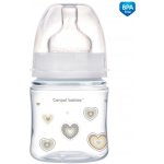 Canpol babies Antikoliková láhev se širokým hrdlem Newborn baby Béžová 120ml – Zboží Dáma