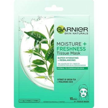 Garnier Moisture Freshness superhydratační čistící textilní maska 32 g