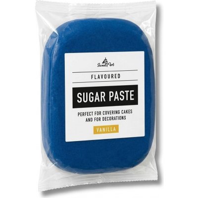 Fondán na dort SweetArt Dark Blue vanilkový 250 g – Hledejceny.cz