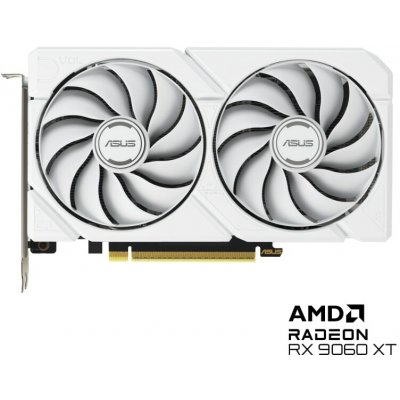 Asus Dual Radeon RX 9060 XT 16GB GDDR6 90YV0LG3-M0NA00 – Zboží Živě