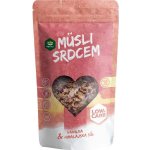 Topnatur Low carb müsli srdcem vanilka a himalájská sůl 350 g – Zboží Dáma