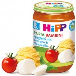 HiPP Bio Rajčata se špagetami a mozzarellou PASTA BAMBINI bezmasý 3 x 220 g – Sleviste.cz
