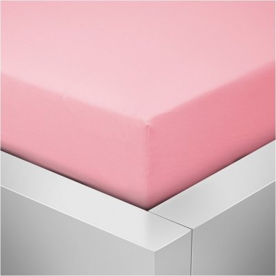 Písecké lůžkoviny Jersey prostěradlo Lycra růžové 90x200x25 – Zboží Mobilmania