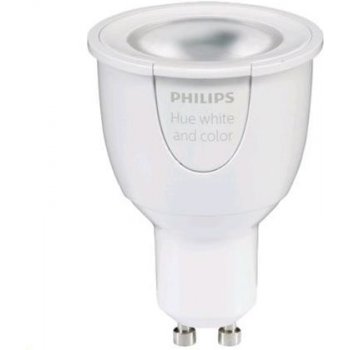 Philips Hue LED Reflector GU10 DIM 6,5W 250 lm Bílá barevná žárovka