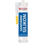 PRO-DOMA Silikon sanitární 310 ml bílá – Zboží Mobilmania