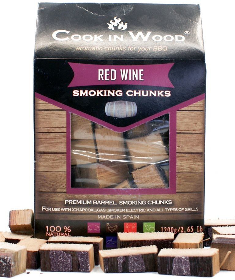 Cook in Wood Red wine špalíky k zauzování, 1200 g