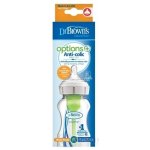 Dr. Brown's kojenecká láhev Options+ skleněná Wide Neck Anti colic WB91700-P4 270ml – Zboží Dáma