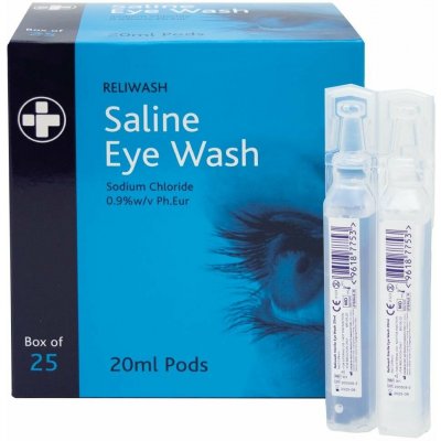 No Brand 20ml ampulky pro výplach očí v balení po 25ks – Hledejceny.cz