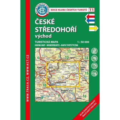 11 České středohoří - východ 8. vydání, 2021 – Zboží Mobilmania