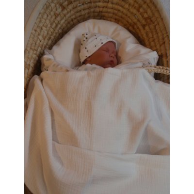 Pro útulný domov Deka mušelínová Bílá – Zboží Dáma