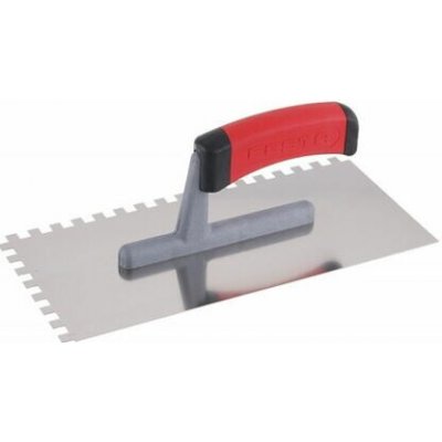 Hladítko nerez Profi zub 8 mm gumová ručka Festa – 280 × 130 mm – Hledejceny.cz