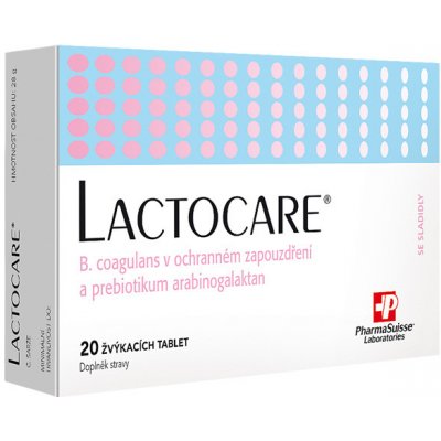 PharmaSuisse Lactocare 20 tablet Sleva 10% při nákupu 2 a více balení