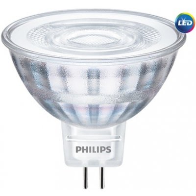 Philips LED žárovka GU5,3 MR16 ND 4,4 35W teplá bílá 2700K , reflektor 12V 36° LED žárovka , MR16, 4,4W/35W 2700K, úhel 36° – Hledejceny.cz