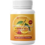 Vitalmix Vitamín C 1000 mg + šipky 50 mg FORTE 90+20 tabliet – Hledejceny.cz