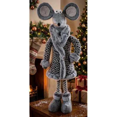 MagicHome dekorace, Stojící myši, 50 cm – Hledejceny.cz