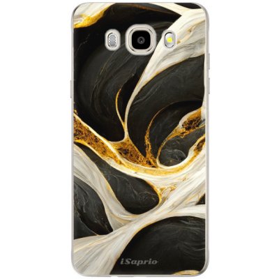 Pouzdro iSaprio - Black and Gold - Samsung Galaxy J5 2016 – Zbozi.Blesk.cz