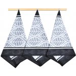 Bellatex Geometrie 50 x 70 cm 3 ks Černá Bílá – Hledejceny.cz