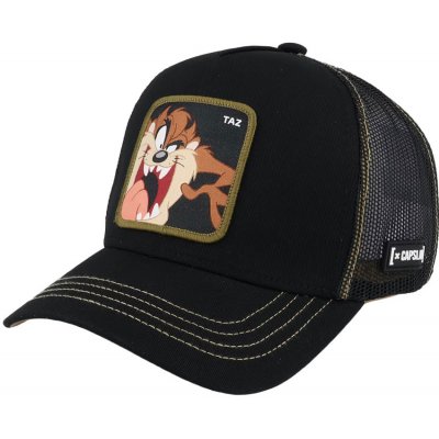 CAPSLAB LOONEY TUNES TAZ TRUCKER CAP BLACK – Zbozi.Blesk.cz