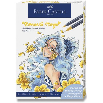 Popisovače Faber-Castell Goldfaber Creative Romantic Manga – Sleviste.cz