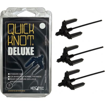 QUICK KNOT Pomůcka na zaplétání Deluxe černá STANDARD – Zboží Dáma