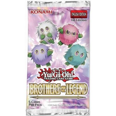 Konami Yu-Gi-Oh Brothers of Legend booster – Zboží Mobilmania