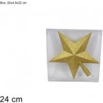 PROHOME Hvězda na stromeček 24cm – Hledejceny.cz
