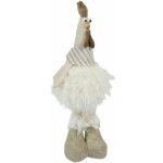 Dekorační slepička stojící Jettie L – bílá, 20 x 11 cm – Hledejceny.cz