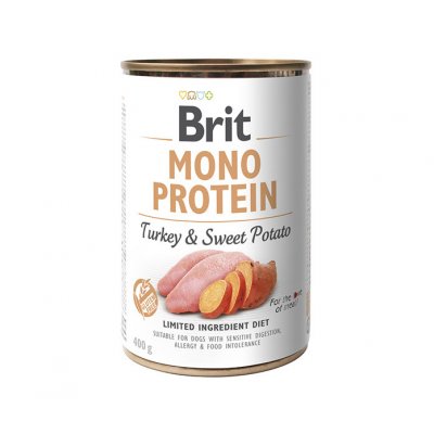 Brit Mono Protein Turkey & Sweet Potato 400 g