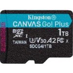 Kingston Canvas Go Plus A2 Micro SDXC 1TB SDCG4/1TBSP – Zboží Mobilmania
