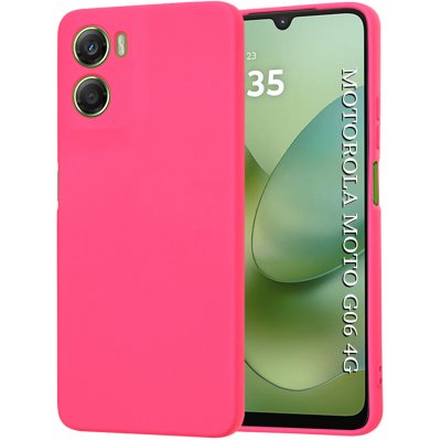 Techsuit SoftFlex Motorola Moto G06 Hot Pink – Zboží Živě