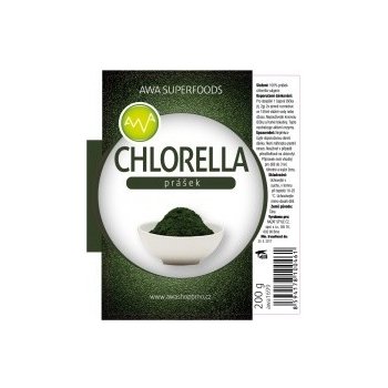 AWA superfoods Chlorella prášek 200 g