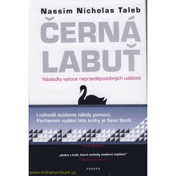 Černá labuť Nassim Nicholas Taleb