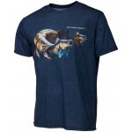 Savage Gear Tričko Cannibal Tee Blue – Hledejceny.cz