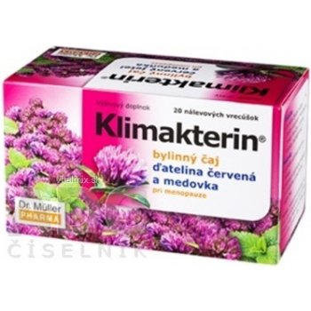 Dr.Müller Klimakterin bylinný čaj při menopauze 20 x 1,5 g