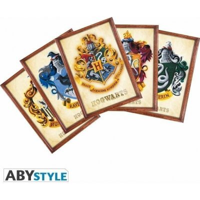 ABYstyle Sada pohlednic Harry Potter - Erby (5 ks) – Hledejceny.cz