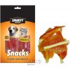 Pamlsek pro psa Smarty Snack Soft Mini Chicken Jerky with Milk Stick 70 g