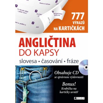 Angličtina do kapsy - slovesa, časování, fráze na kartičkách