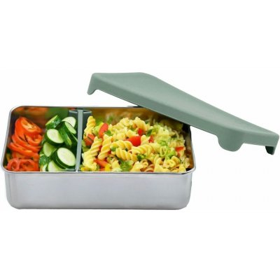Melii Nerezový Bento box se silikonovým víkem 740 ml zelený – Hledejceny.cz