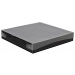 Dárková krabice s průhledným víkem 300x300x50 mm, černá – Zboží Mobilmania