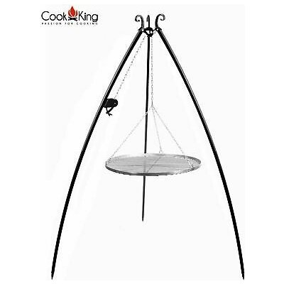 COOKKING Trojnožka s kladkou 200 cm s roštem 80 cm – Zboží Dáma