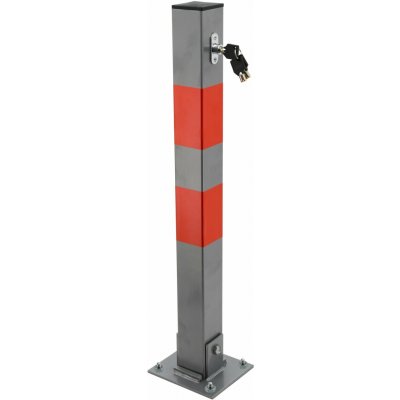 Parkovací zábrana typ I zamykací sloup 6 x 65 x 6 cm – Sleviste.cz