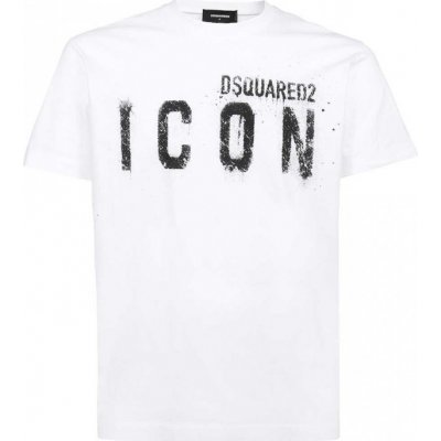 Dsquared2 ICON pánské tričkoT-shirt ITALY WHITE