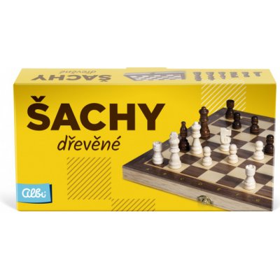 Deskové hra Albi Dřevěné šachy – Zboží Živě