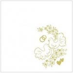 Wimex ubrousky 2V Svatba 50ks 33x33cm – Hledejceny.cz