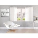 Dekorační záclona s poutky DIANA bílá 140x160 cm (cena za 1 kus) MyBestHome – Hledejceny.cz